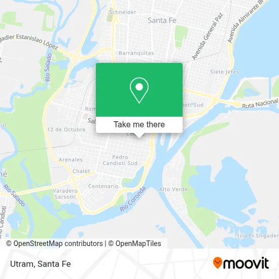 Utram map