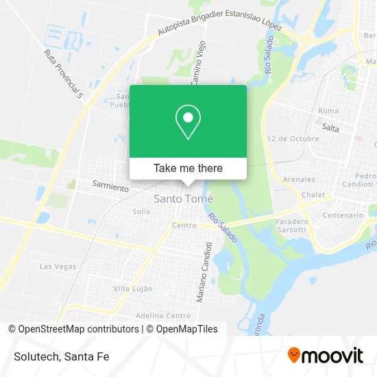 Solutech map
