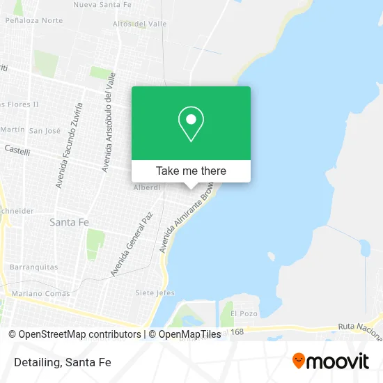 Detailing map