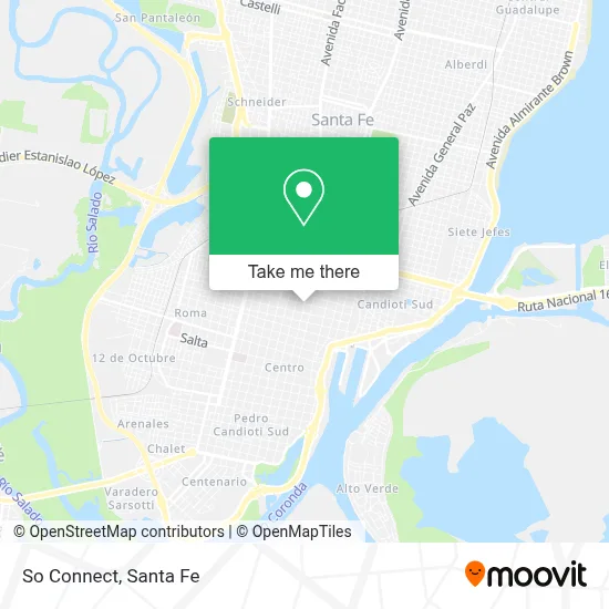 So Connect map