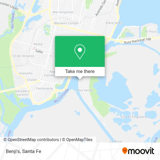 Benji's map