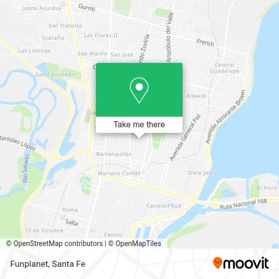 Funplanet map