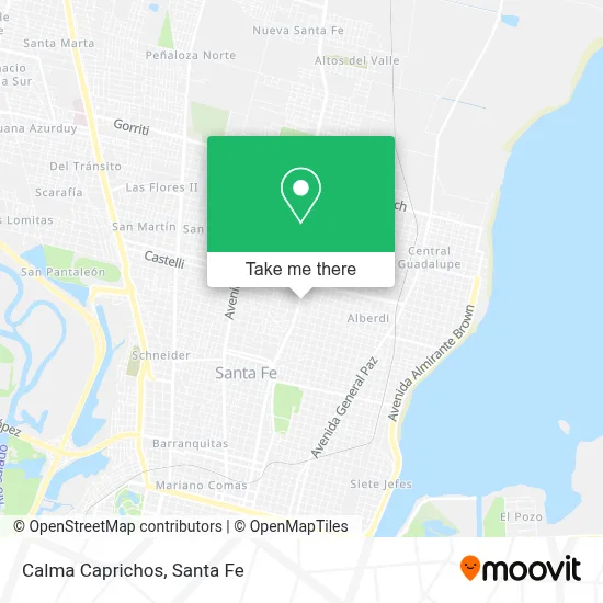 Calma Caprichos map