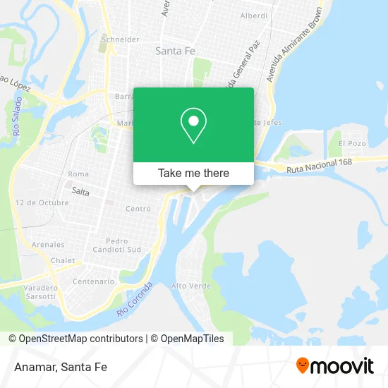 Anamar map