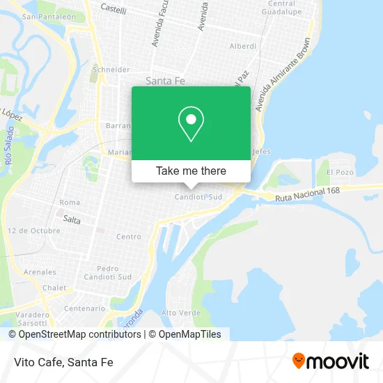 Vito Cafe map