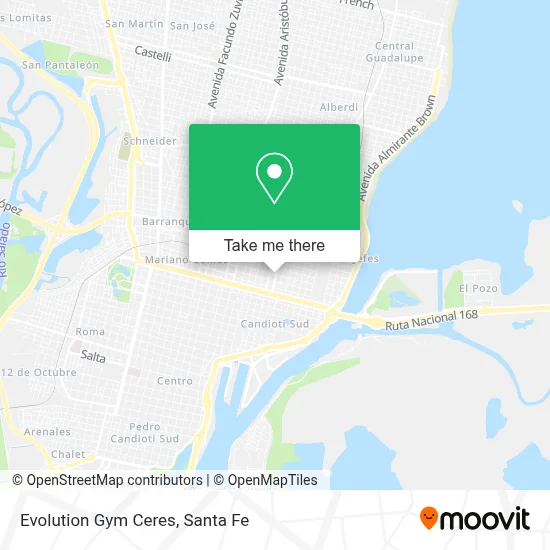 Evolution Gym Ceres map