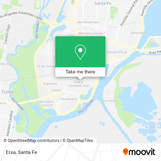 Ersa map