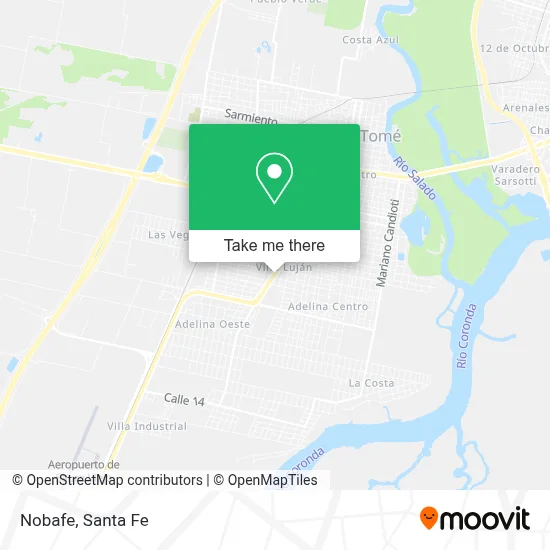 Nobafe map