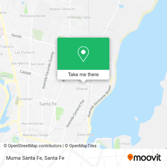 Muma Santa Fe map