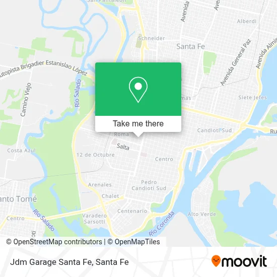 Jdm Garage Santa Fe map