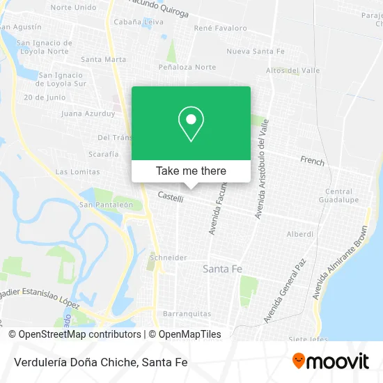 Verdulería Doña Chiche map