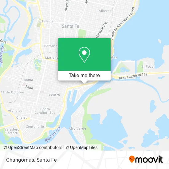 Changomas map
