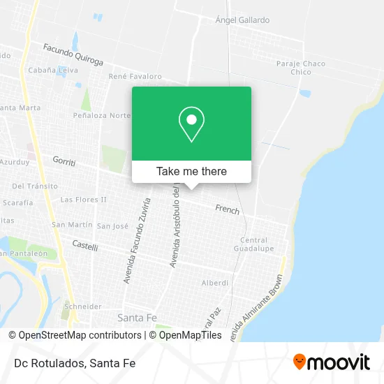 Dc Rotulados map