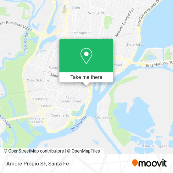 Amore Propio SF map