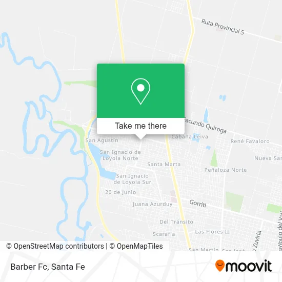Barber Fc map