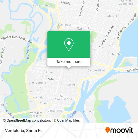 Verdulería map