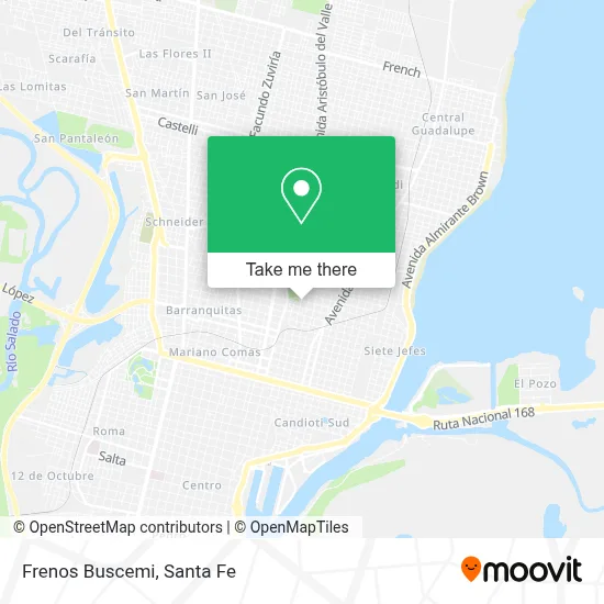 Frenos Buscemi map