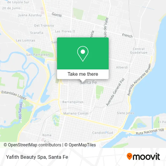 Yafith Beauty Spa map