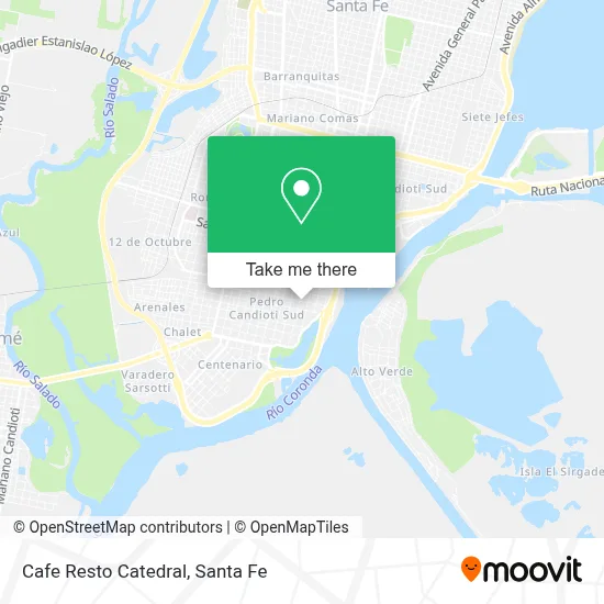 Cafe Resto Catedral map
