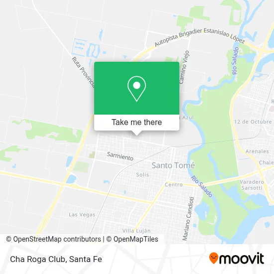 Cha Roga Club map