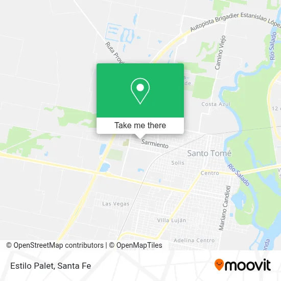 Estilo Palet map
