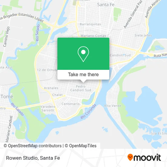 Rowen Studio map