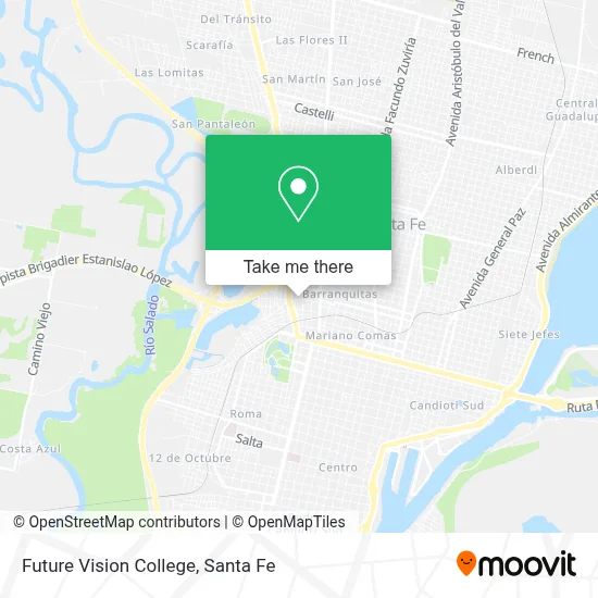 Future Vision College map