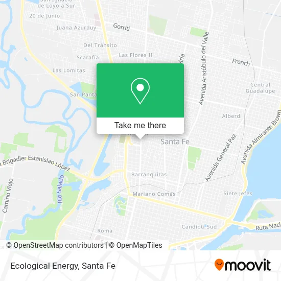 Ecological Energy map