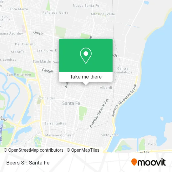 Beers SF map
