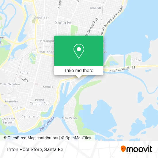 Triton Pool Store map
