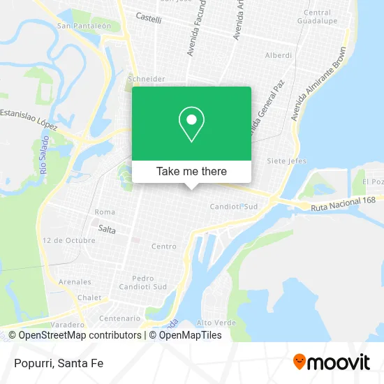 Popurri map