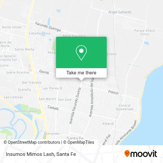 Insumos Mimos Lash map
