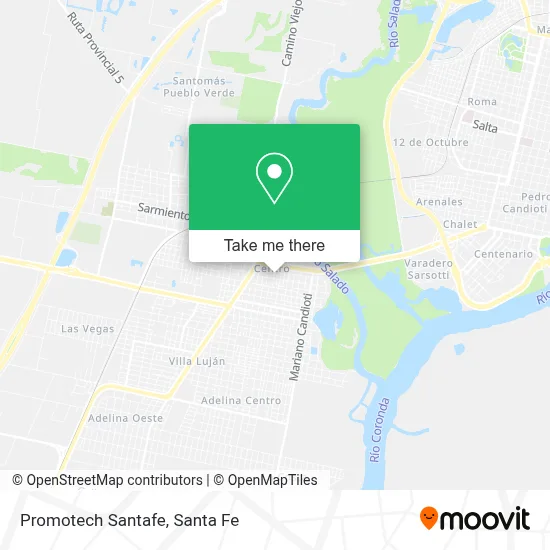 Promotech Santafe map