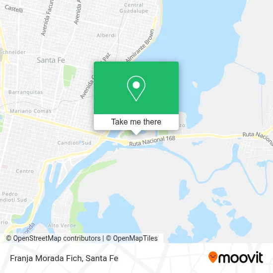 Franja Morada Fich map