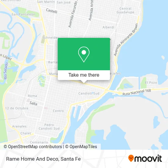 Rame Home And Deco map
