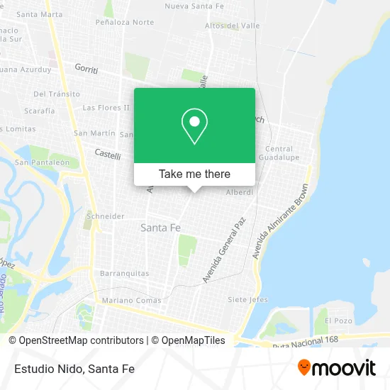 Estudio Nido map