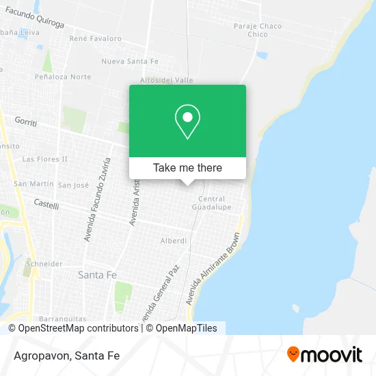 Agropavon map