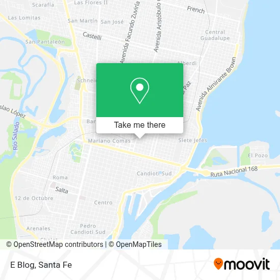 E Blog map