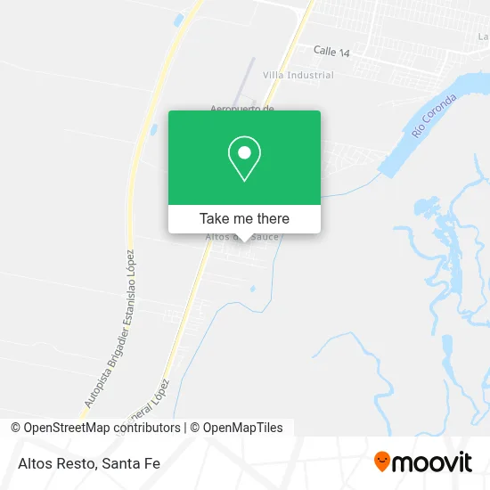 Altos Resto map