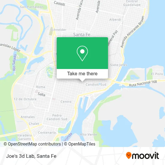 Joe's 3d Lab map
