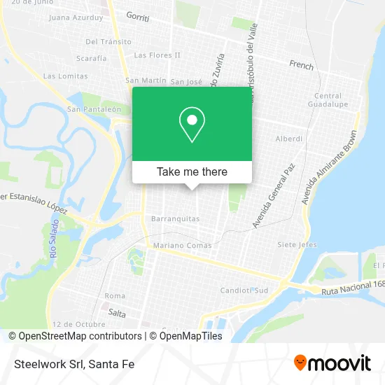 Steelwork Srl map
