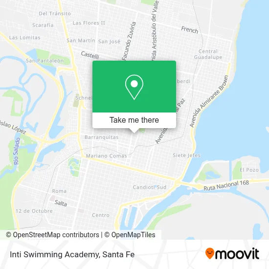 Inti Swimming Academy map