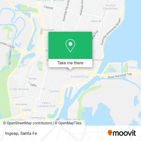Ingeap map