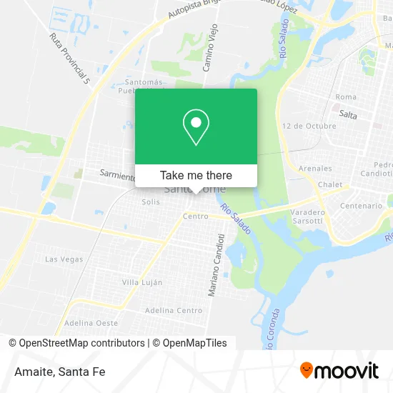 Amaite map