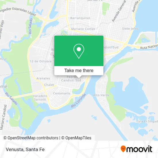 Venusta map