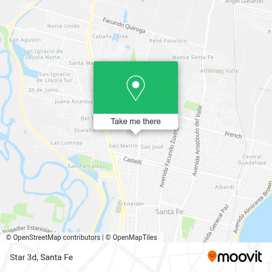 Star 3d map
