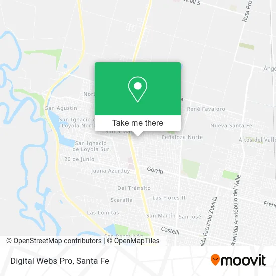 Digital Webs Pro map