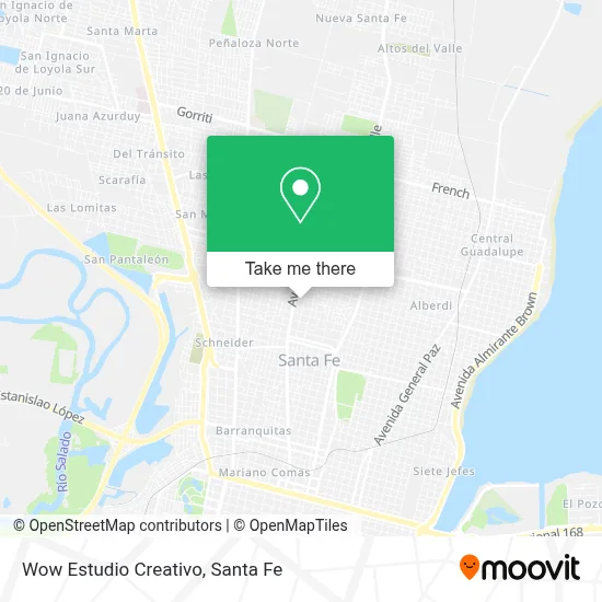 Wow Estudio Creativo map