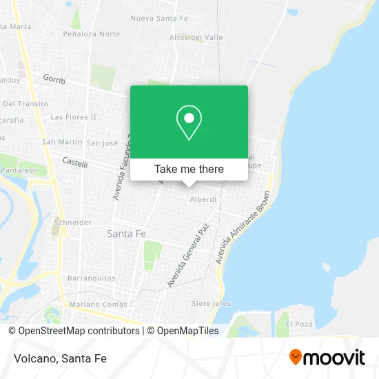 Volcano map
