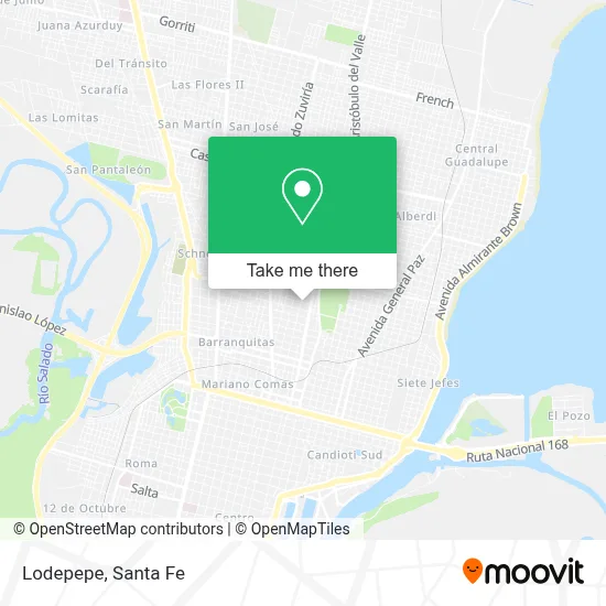Lodepepe map